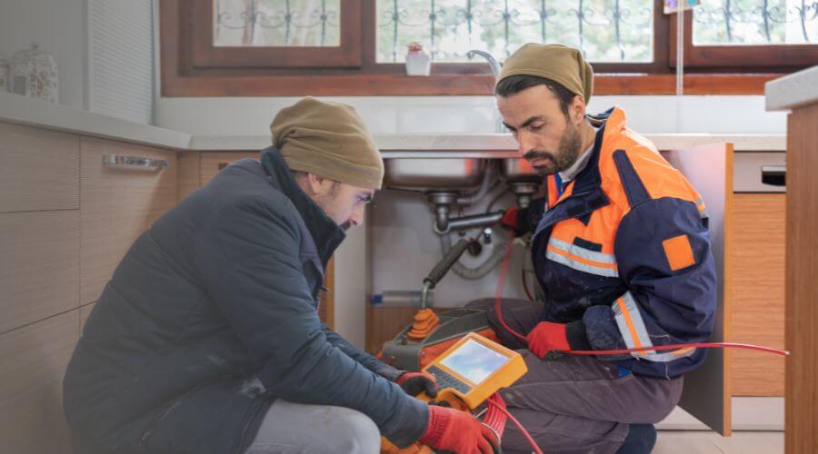 Local tankless water heater installation in Norway, ME